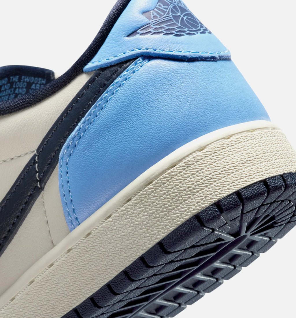 Air Jordan 1 Retro Low OG Obsidian Grade School Lifestyle Shoe Obsidian University Blue Sail
