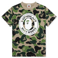 Kids ABC Camo Busy Works Tee Green