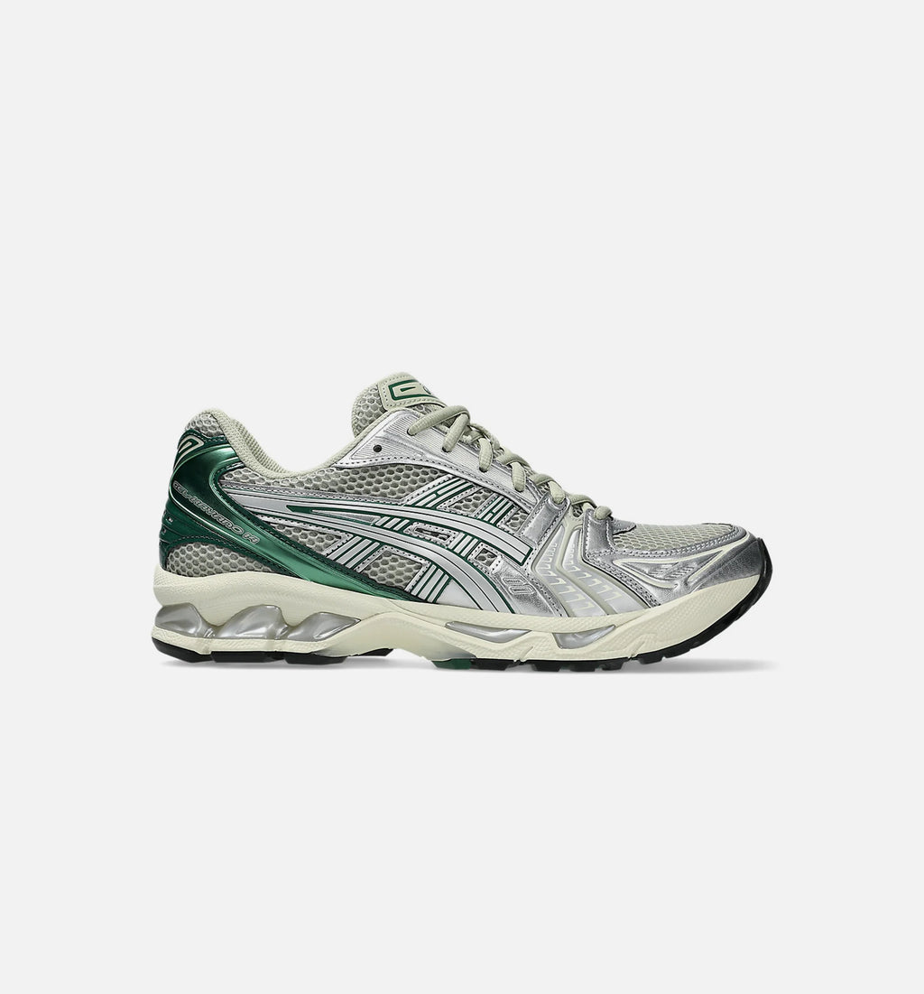 Gel Kayano 14 Mens Lifestyle Shoe Dried Leaf Green Pure Slver