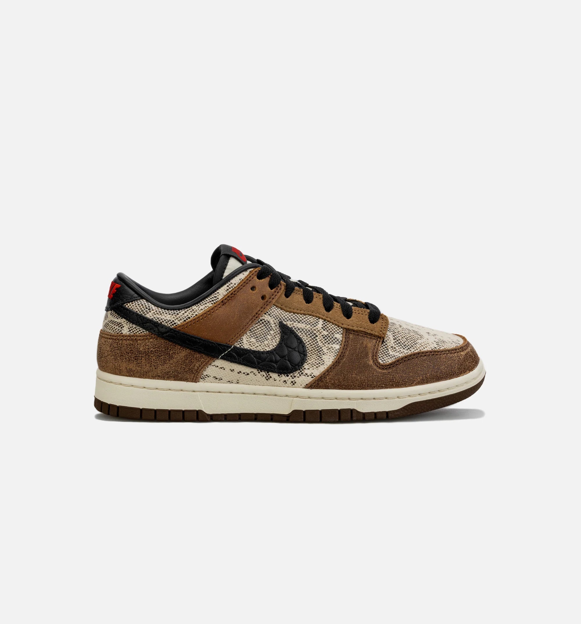 Dunk Low PRM CO JP Brown Snakeskin Mens Lifestyle Shoe Brown Limit One Per Customer