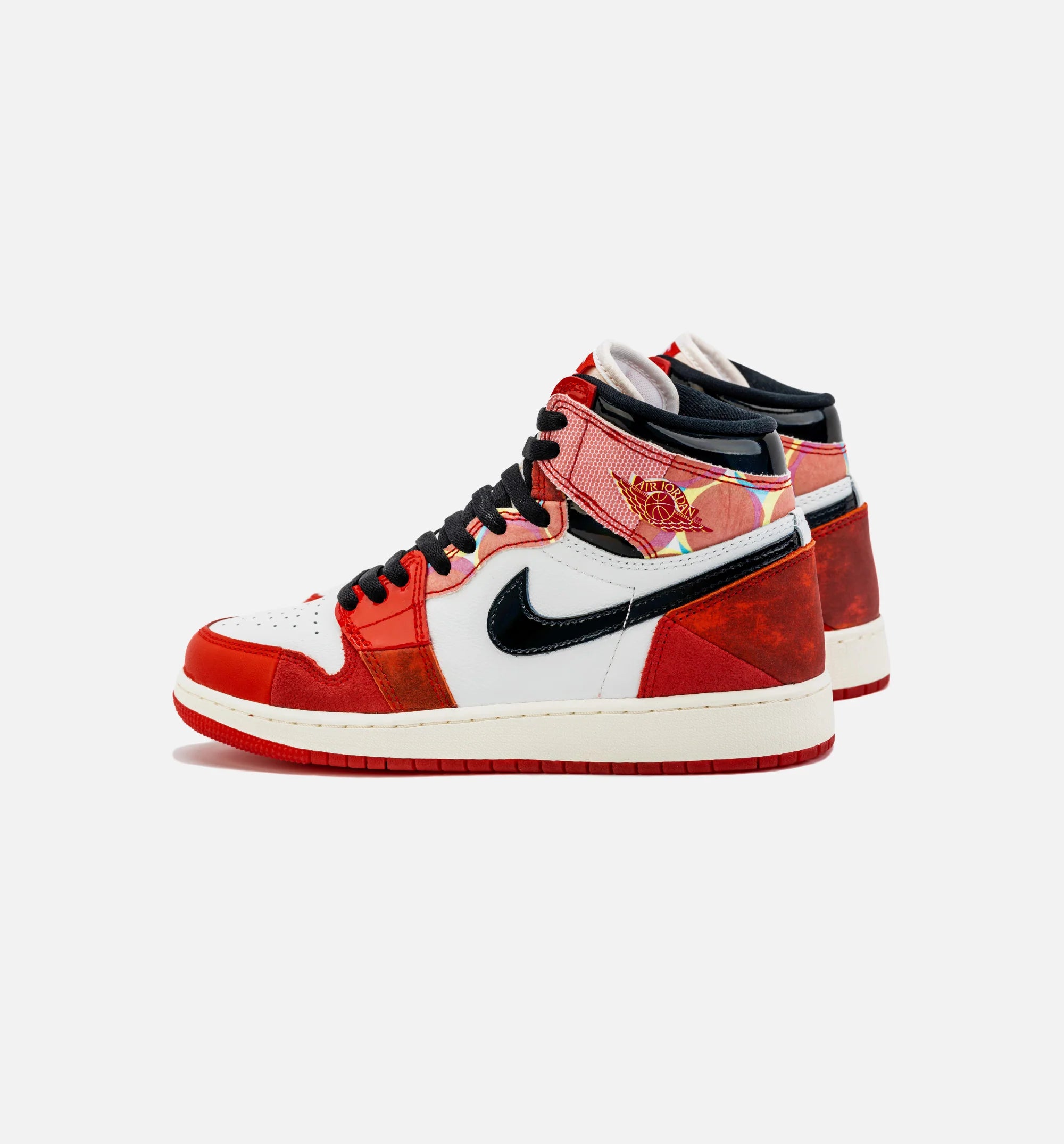 Air Jordan 1 High OG Next Chapter Grade School Lifestyle Shoe White Red