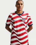 Nike USMNT Home Mens Soccer Jersey 2026 White Red Blue NO STARS
