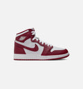 Air Jordan 1 Retro High OG Artisanal Red Grade School Lifestyle Shoe White Team Red