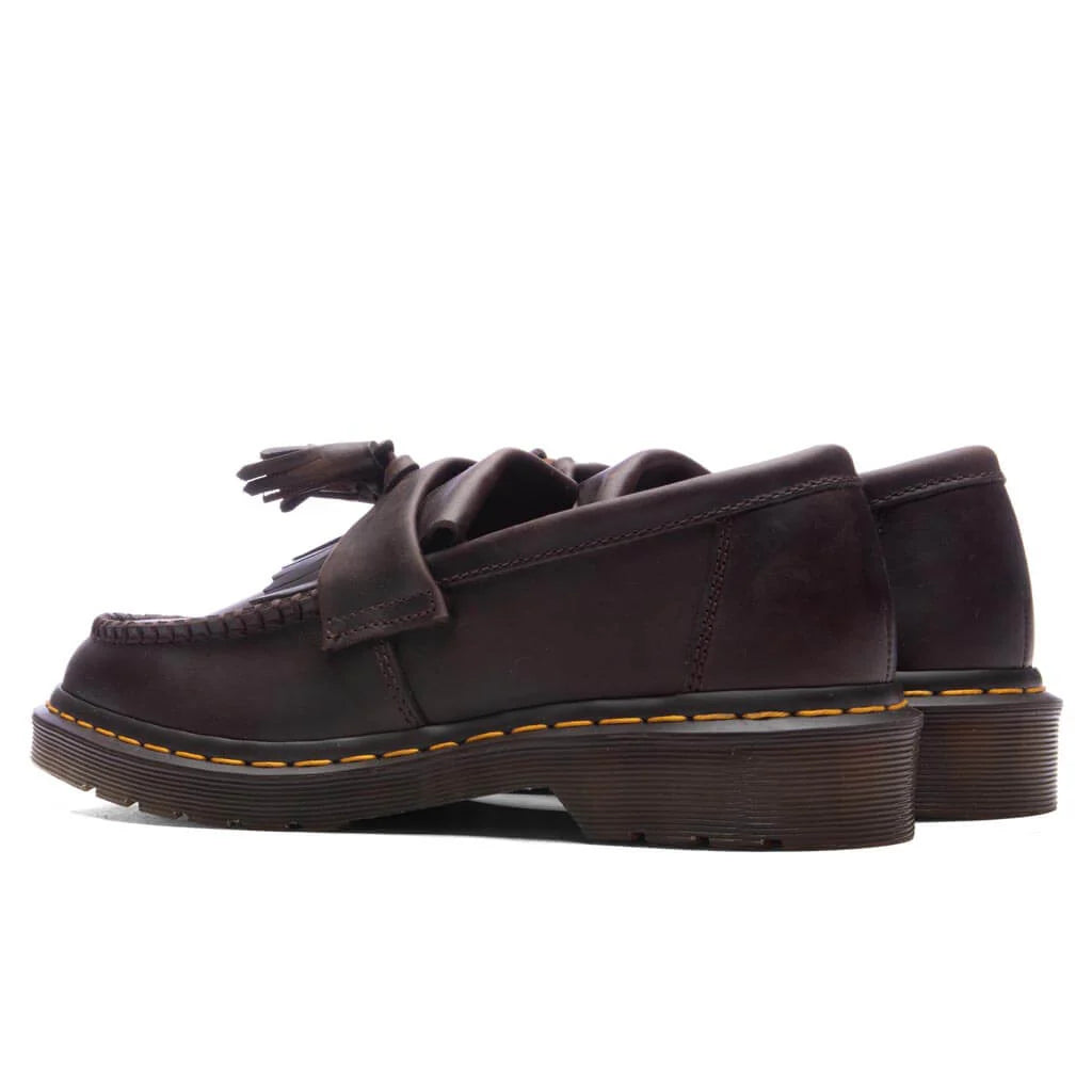 Adrian Loafers Dark Brown Crazy Horse
