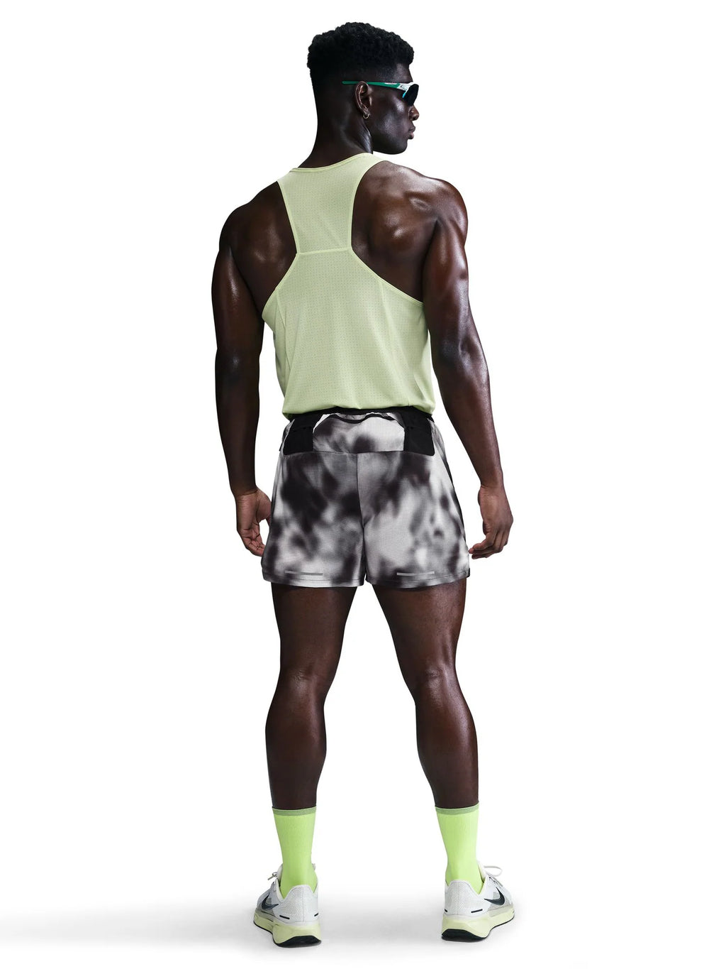 Nike Mens Running Division Dri FIT ADV 4 Brief Lined Running Shorts