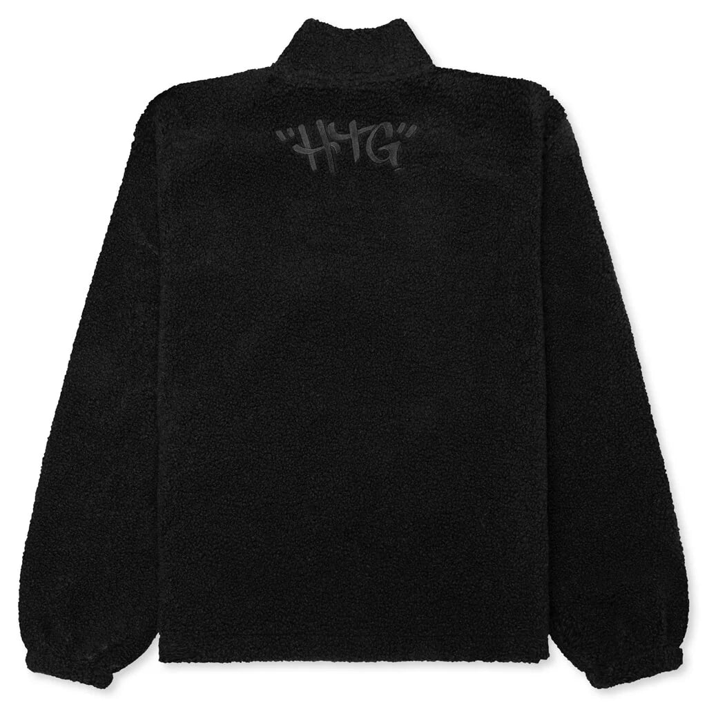 Script Sherpa Pullover Black