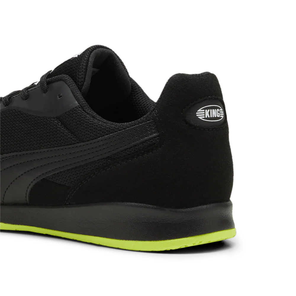 PUMA King Top IT Indoor Shoes Black Lime