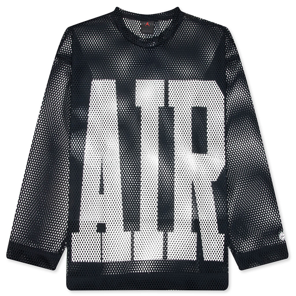 Jordan x Union x Fragment L S Jersey Black Ivory