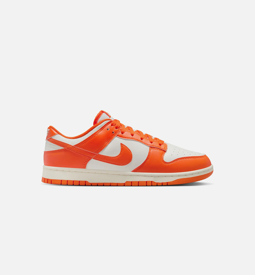 Dunk Low Syracuse Mens Lifestyle Shoe Pale Ivory Safety Orange