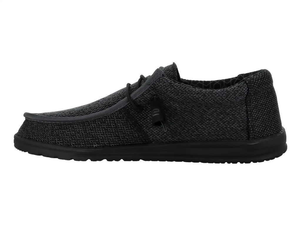 Zapatos Hey Dude Wally Sox Negro para Hombre