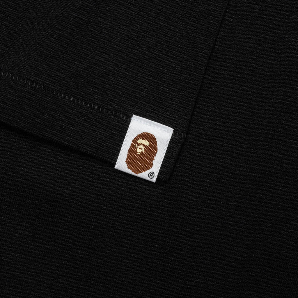 STA Houndstooth Ape Head Tee Black Black