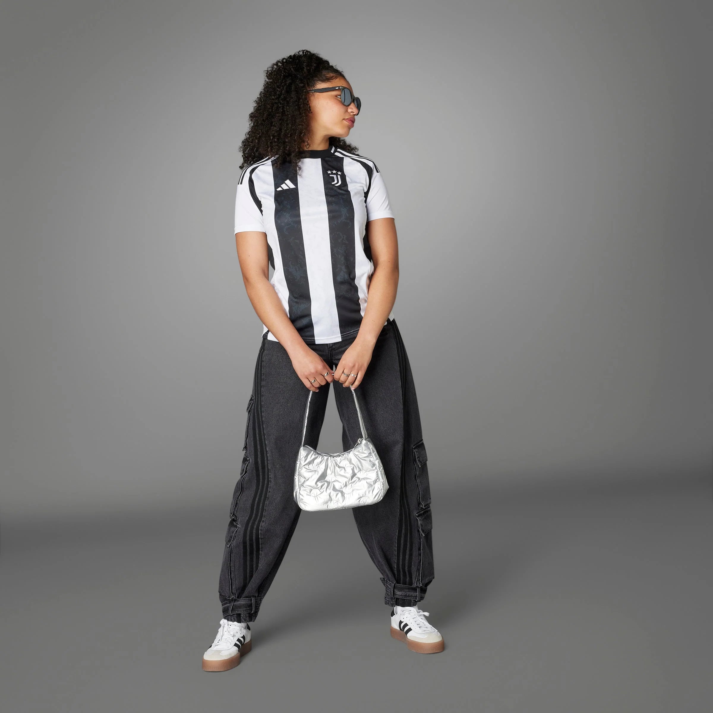 adidas Womens Juventus Home Jersey 24 25