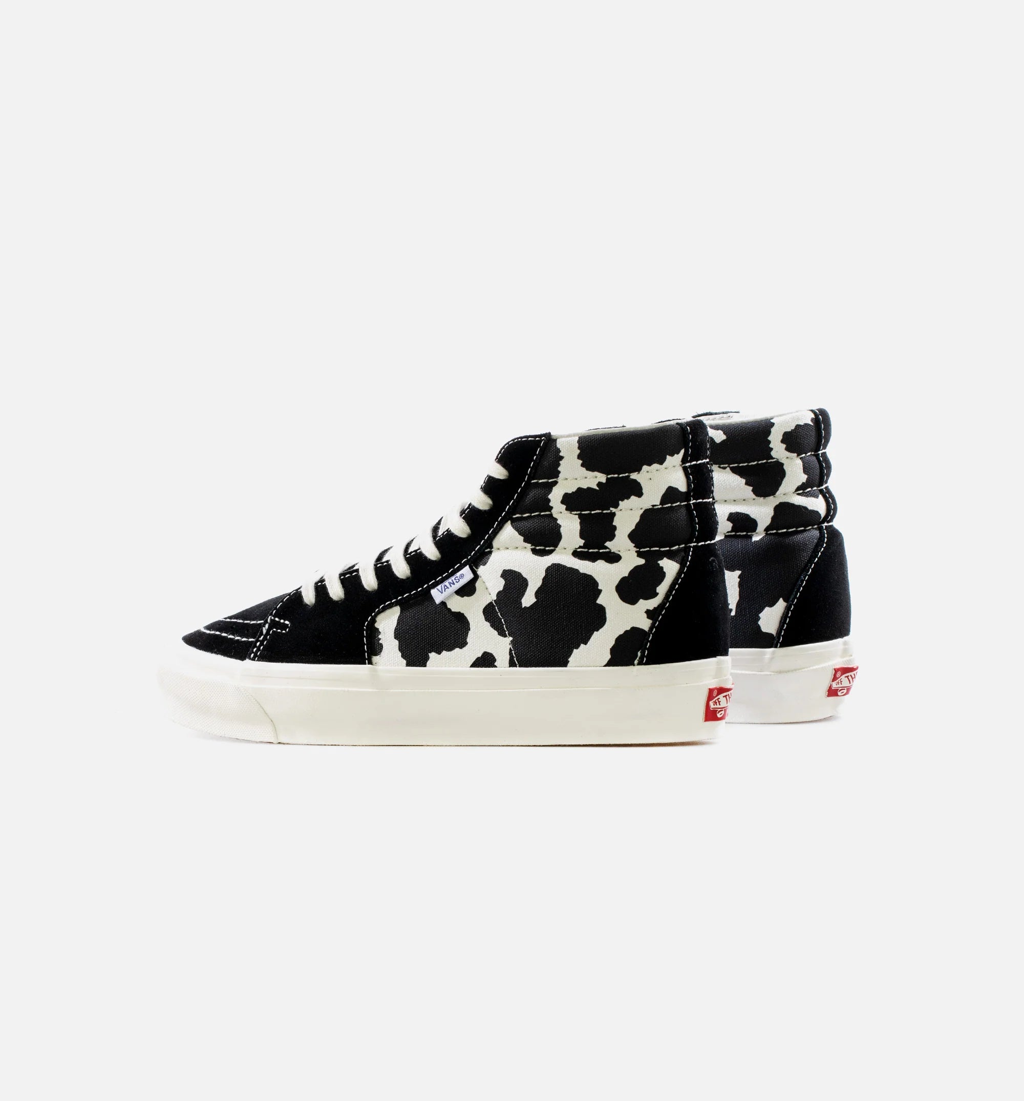 Vault OG Style 38 LX Cow Mens Shoe Cow Black White
