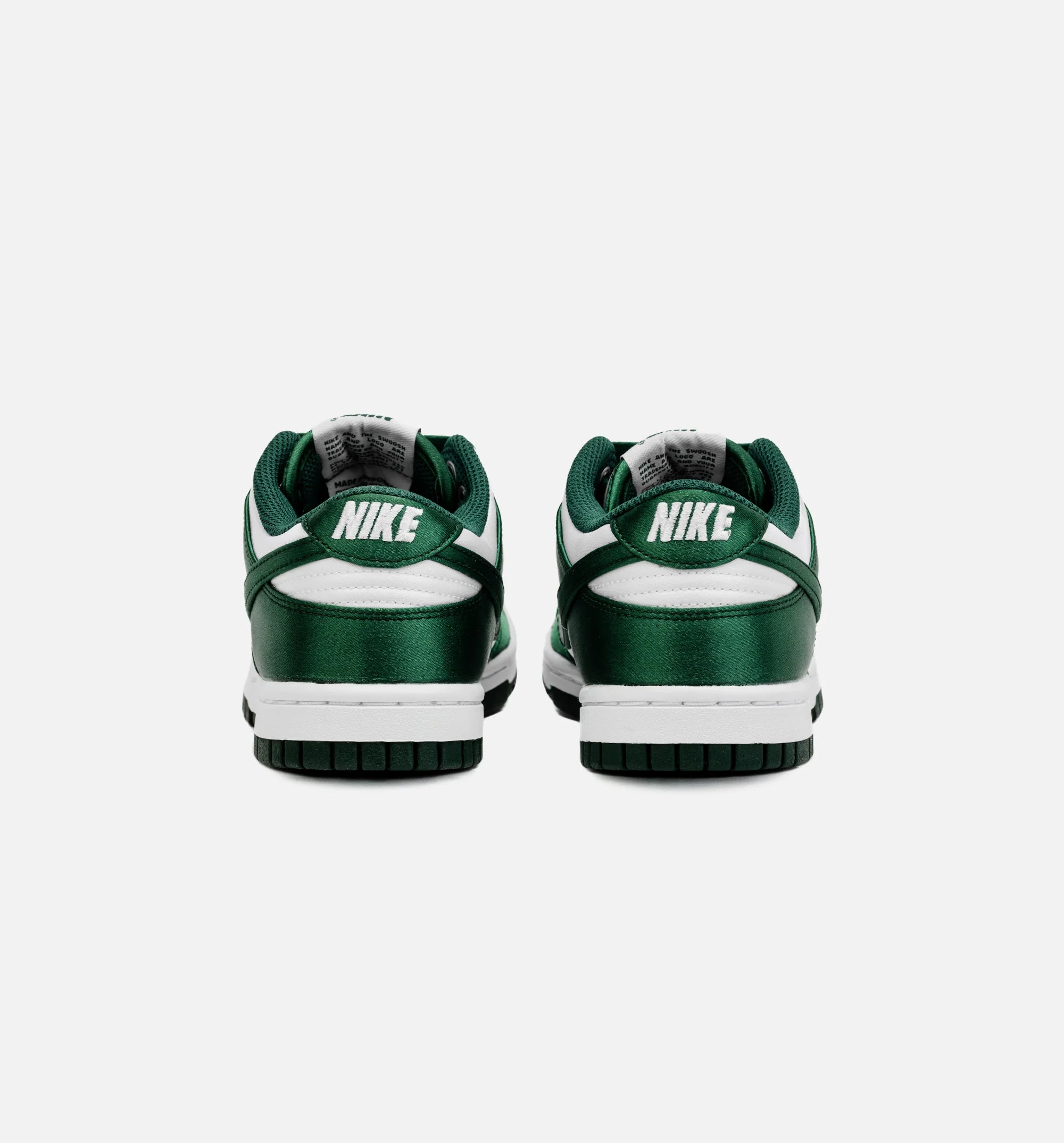 Dunk Low Satin Green Womens Lifestyle Shoe White Green Free Shipping