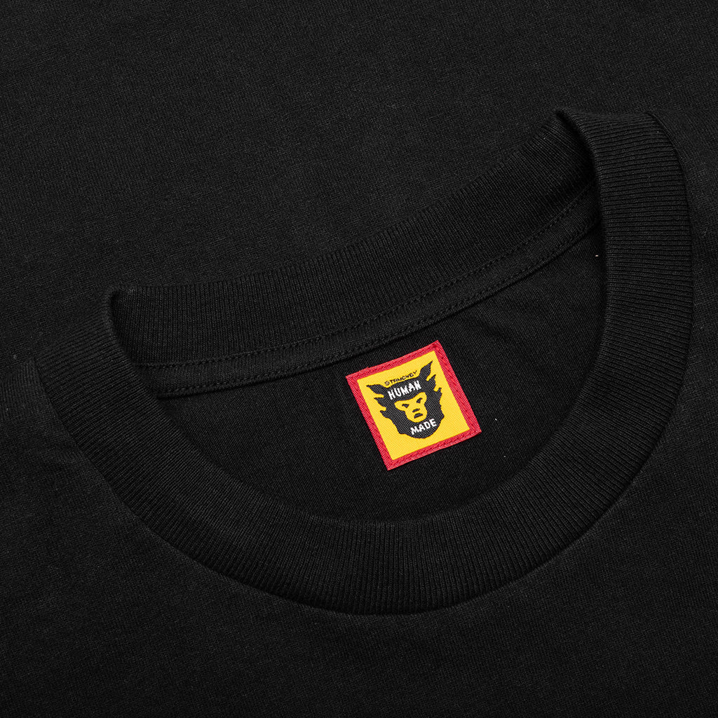 Graphic L S Shirt Black