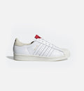 424 Shell Toe Mens Lifestyle Shoe White Red