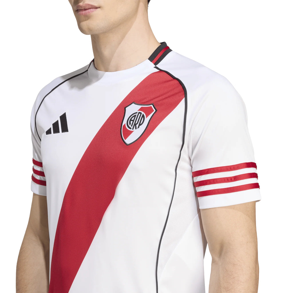 adidas River Plate Home Mens Soccer Jersey 25 26 White