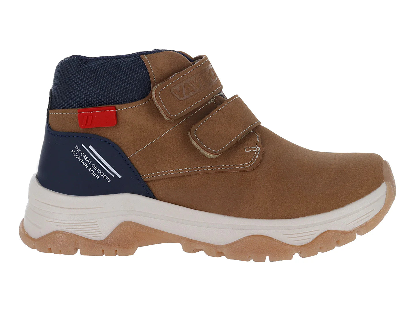 Botas Militares Vavito Color Camel para Niño
