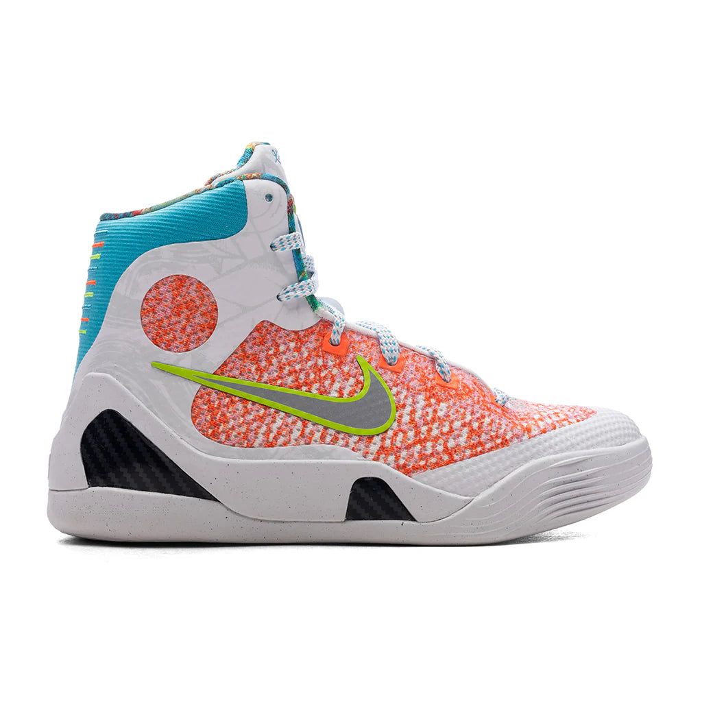 Kobe IX Elite High Protro What The Kobe GS White Chlorine Blue Black