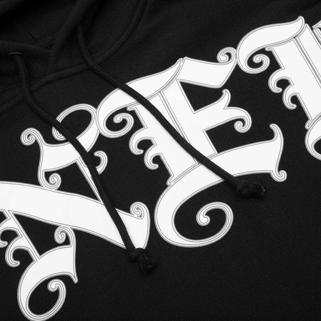 Old English Hoodie Black