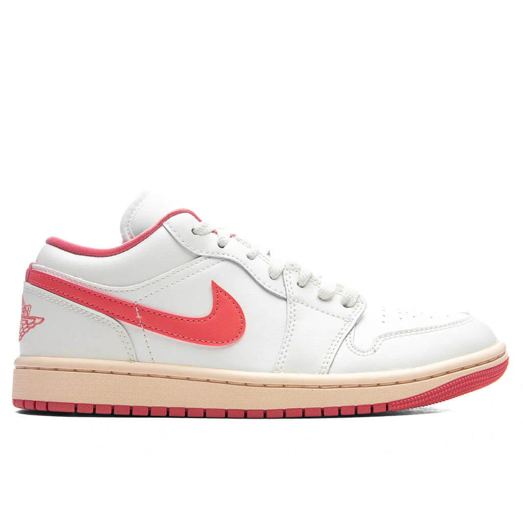 Womens Air Jordan 1 Low Sail Pink Salt Guava Ice
