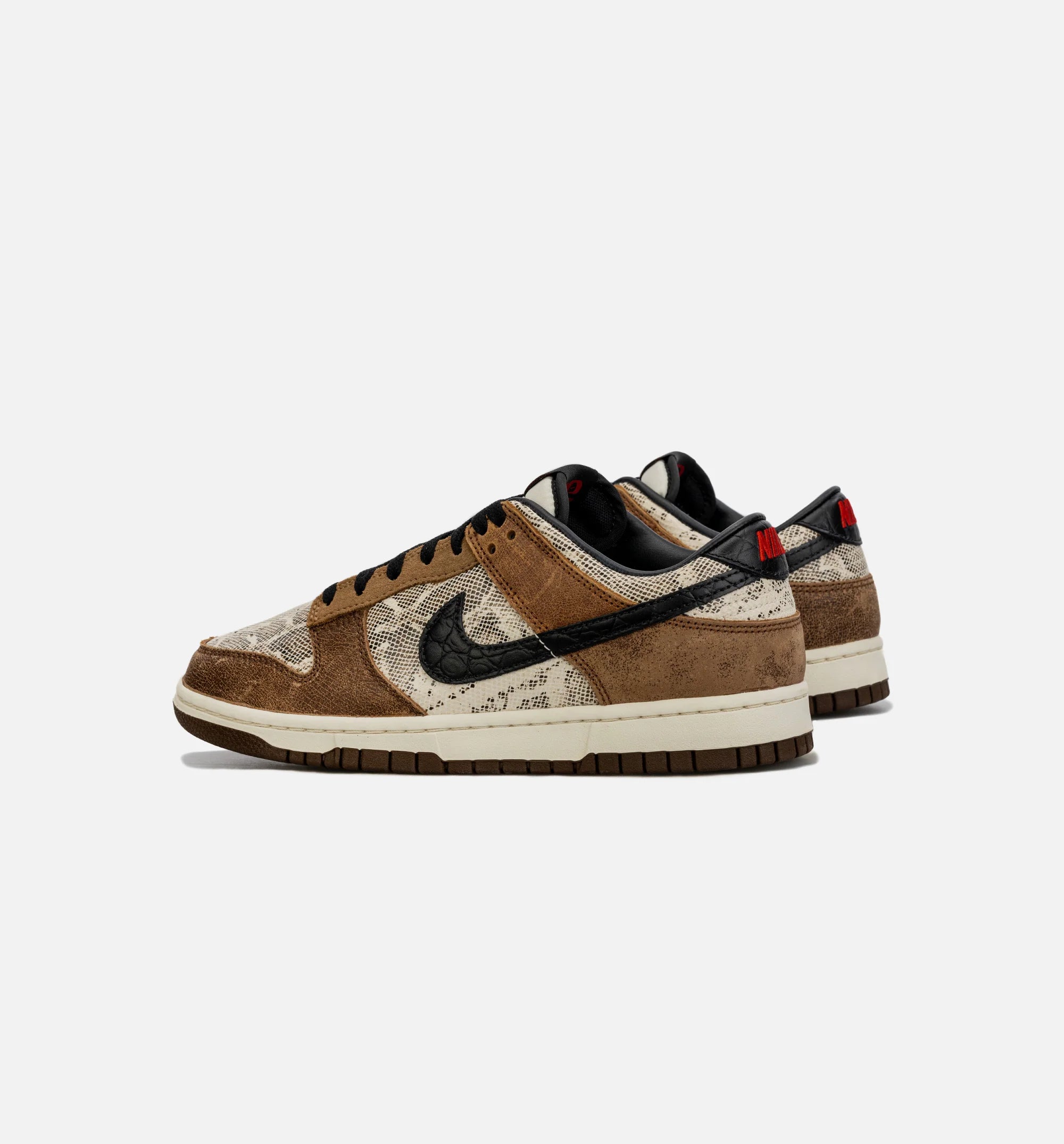 Dunk Low PRM CO JP Brown Snakeskin Mens Lifestyle Shoe Brown Limit One Per Customer
