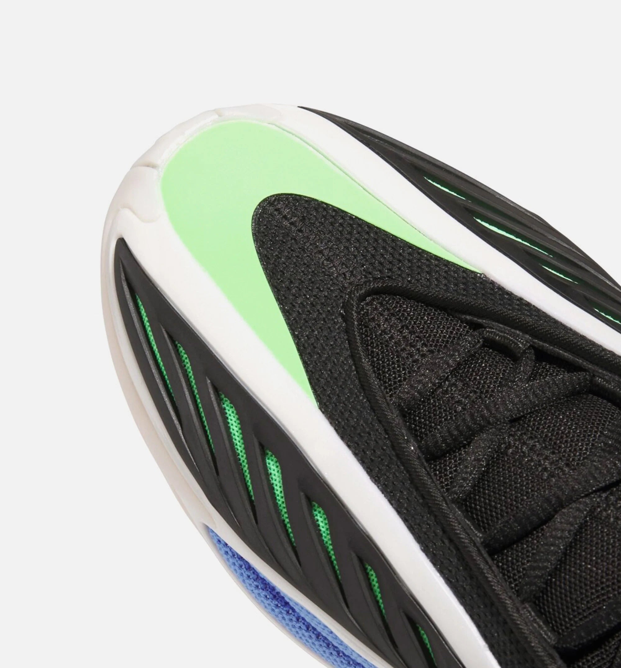 AE Blue Fusion Mens Basketball Shoe Blue Fusion Zero Metallic Lime Burst