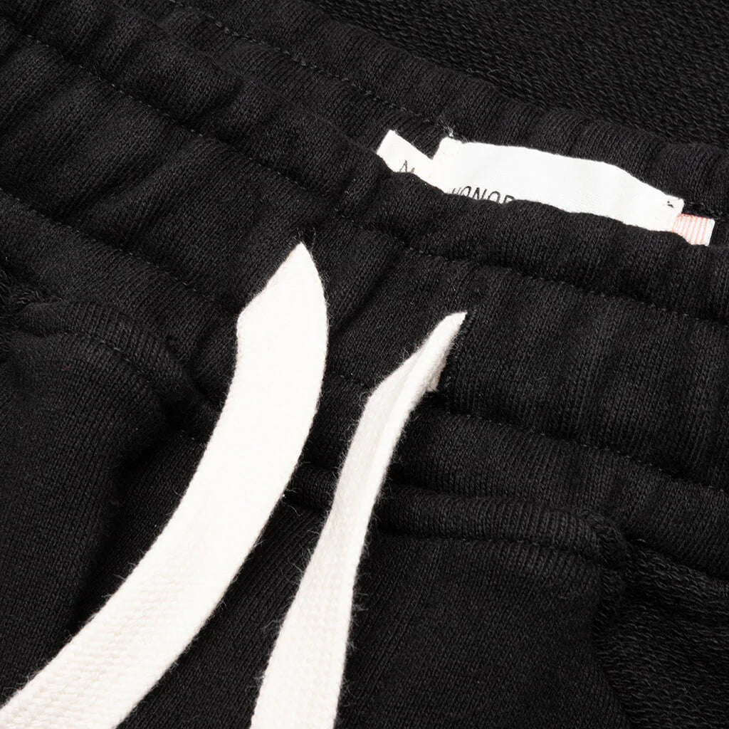 Panel Terry Short Black