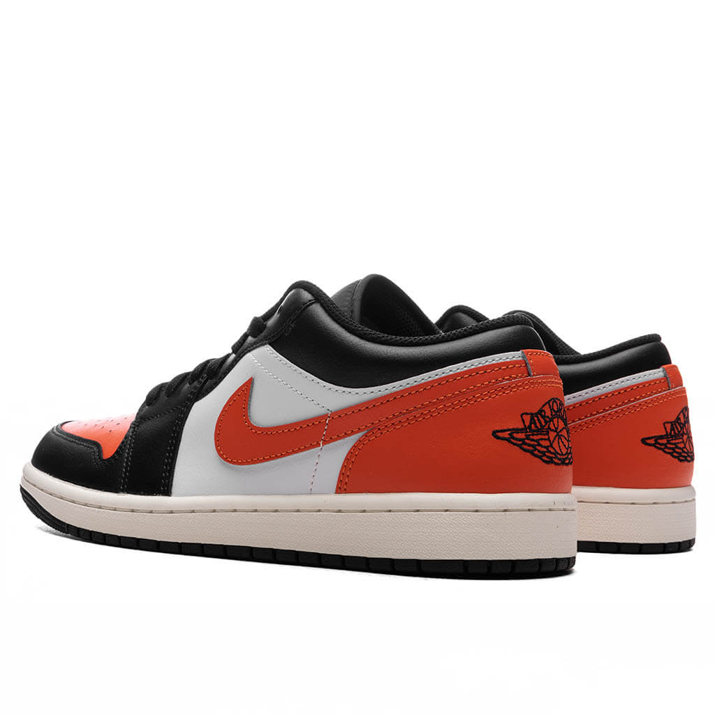 Air Jordan 1 Low Black Starfish White Sail