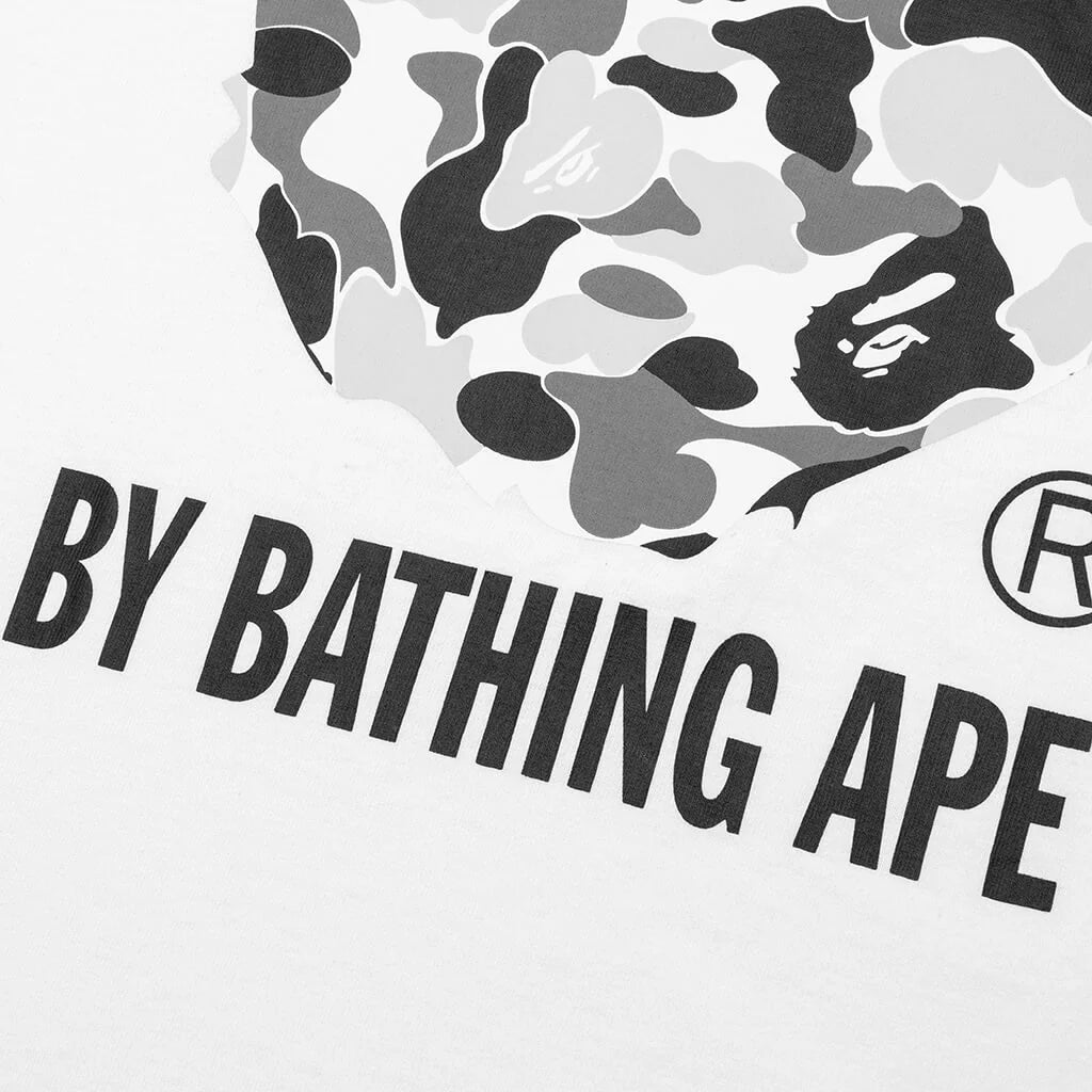 ABC Camo By Bathing Ape Tee White Grey