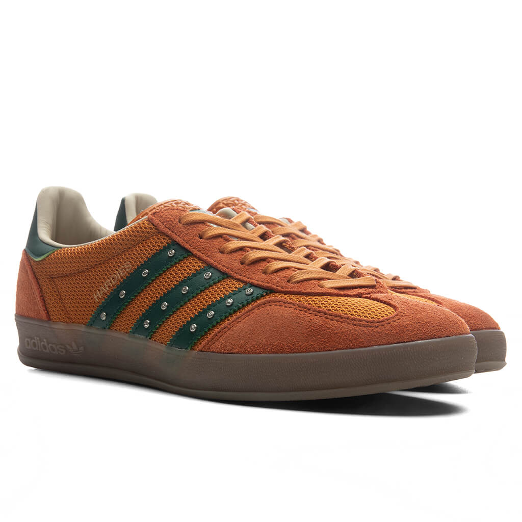 adidas Originals x Hardies Gazelle Rust Orange Collegiate Green Gum