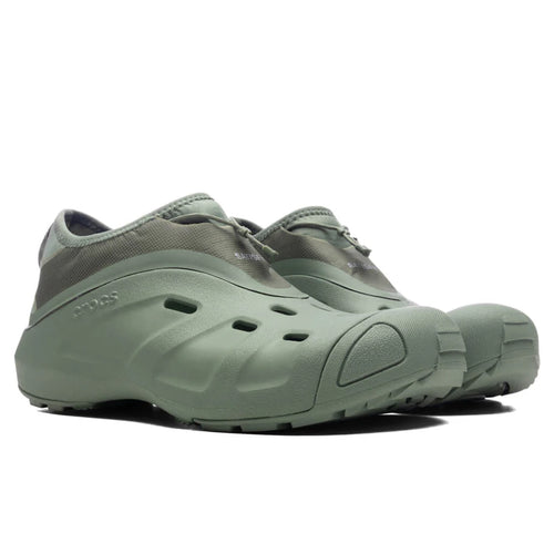 Crocs x Satisfy Quick Trail Low Moss