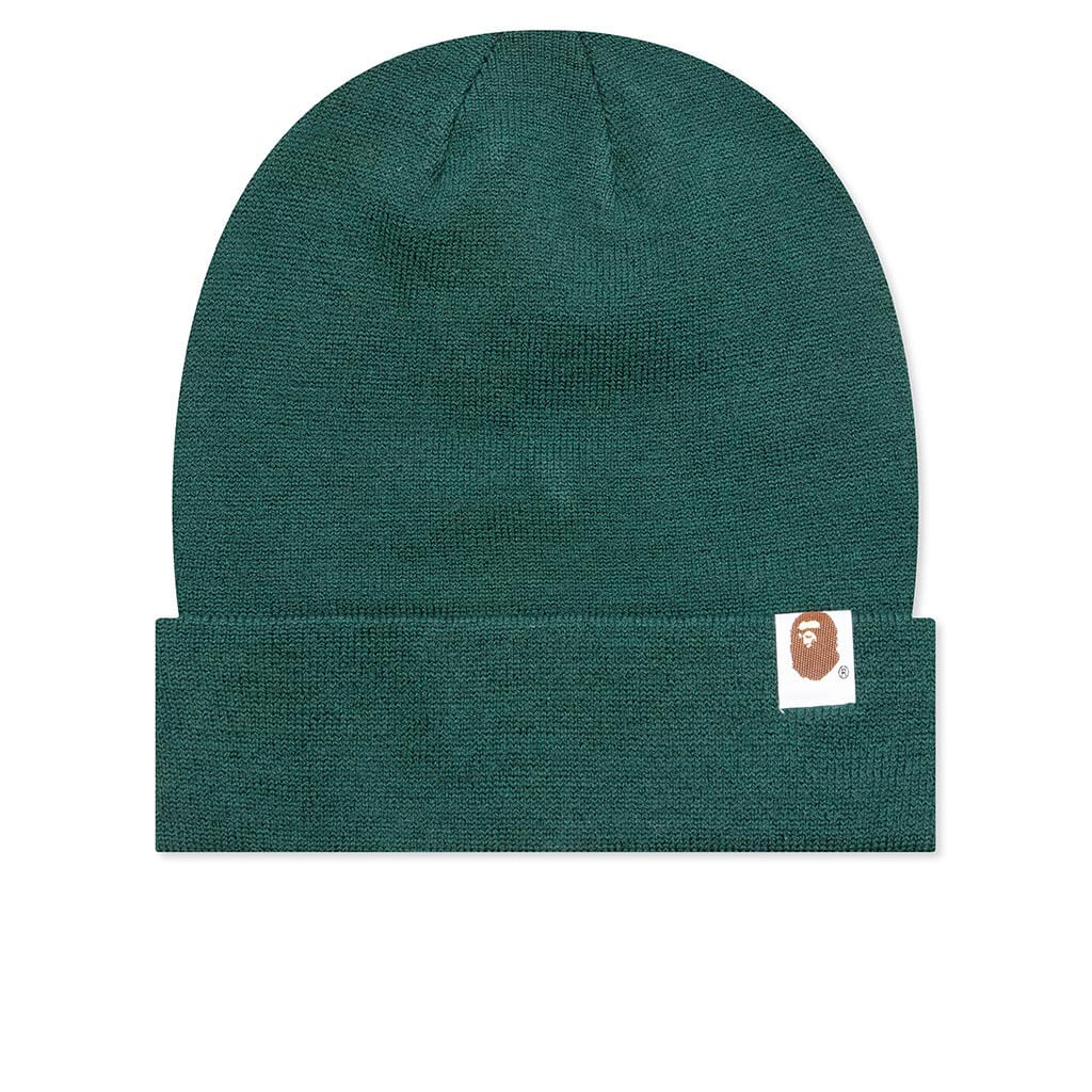 Bape Patch Knit Cap Green