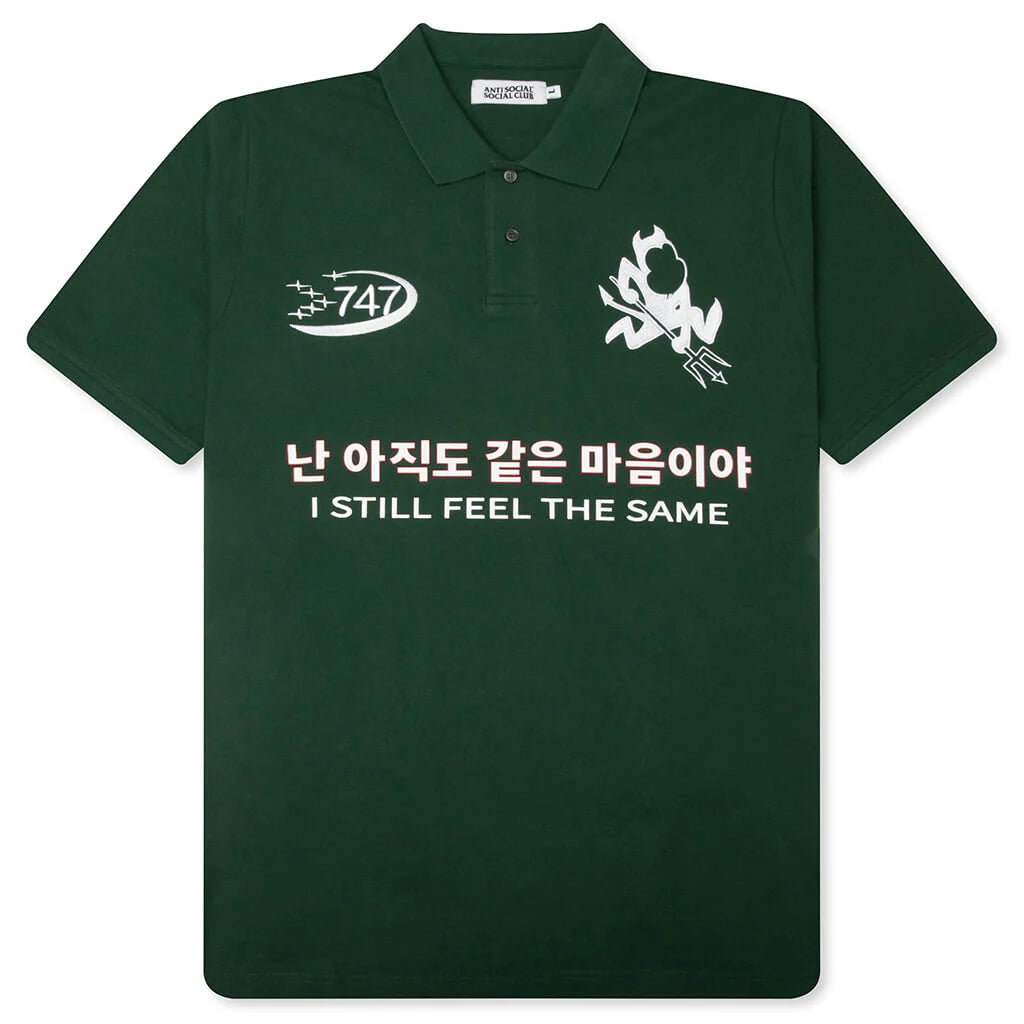 Devilish Polo Green