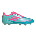 adidas F50 League Messi Firm Multi Ground Soccer Cleats Flash Aqua Lucid Pink Lucid Cyan