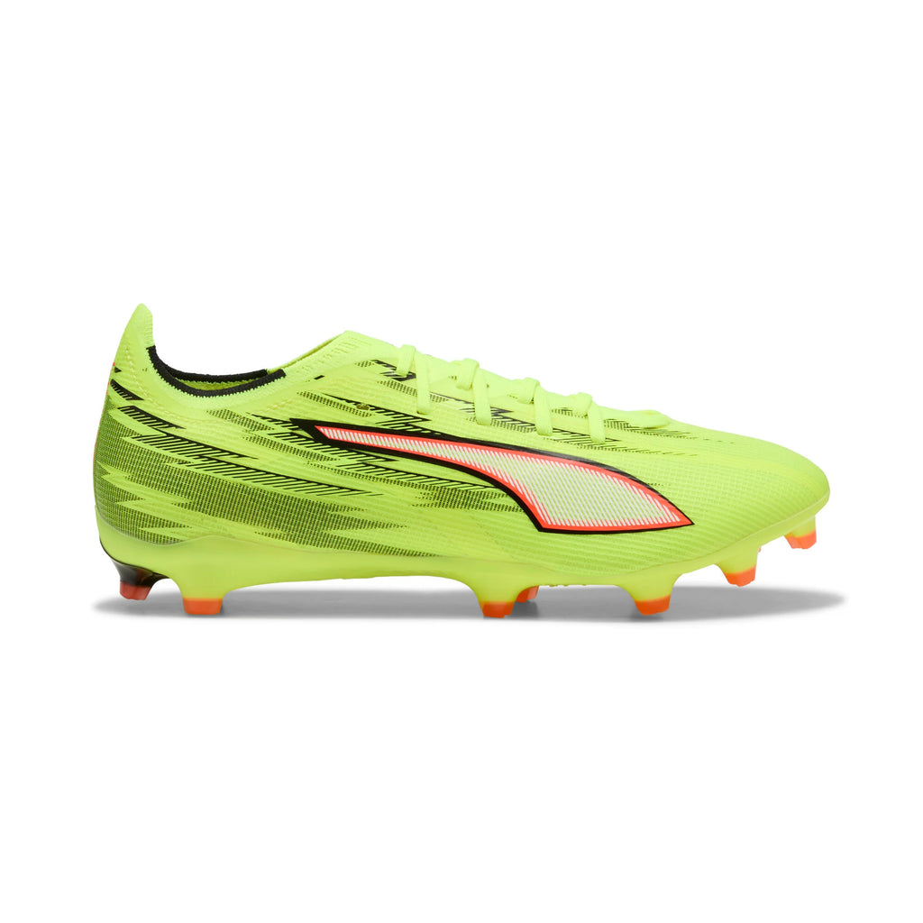 PUMA Ultra 6 Match FG AG Firm Multi Ground Mens Soccer Cleats Yellow Black Red