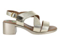 Sandalias Capricho Color Oro para Mujer