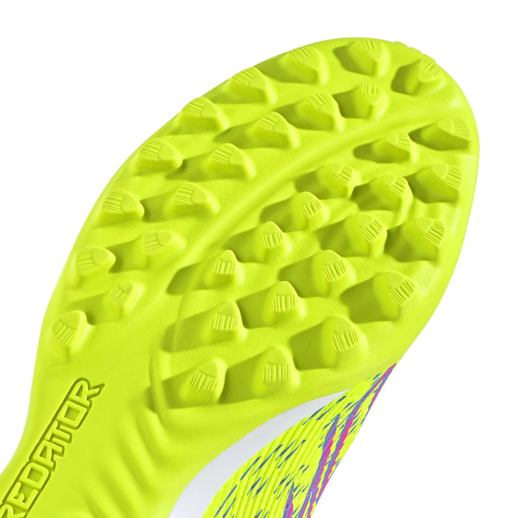 adidas Predator League Turf Boots Lemon Blue