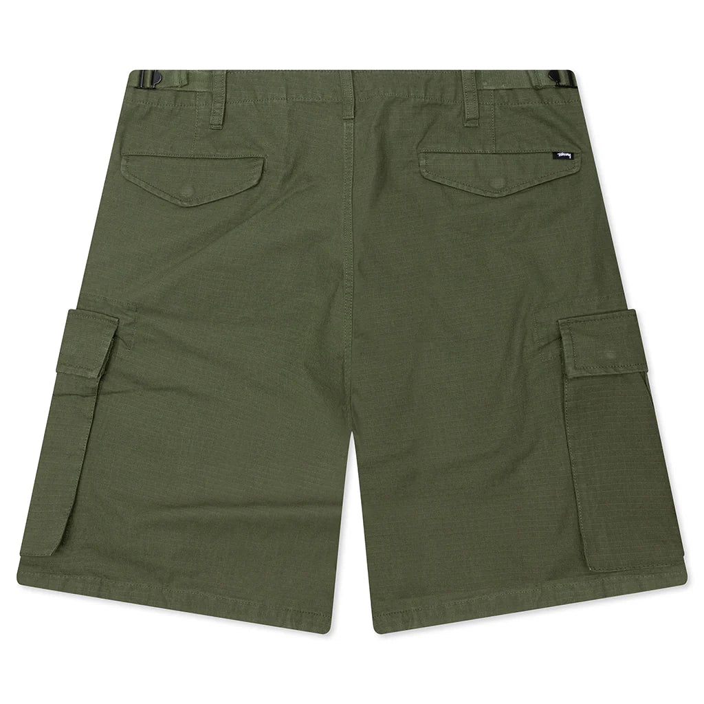 Cargo Ripstop Short Olive Green