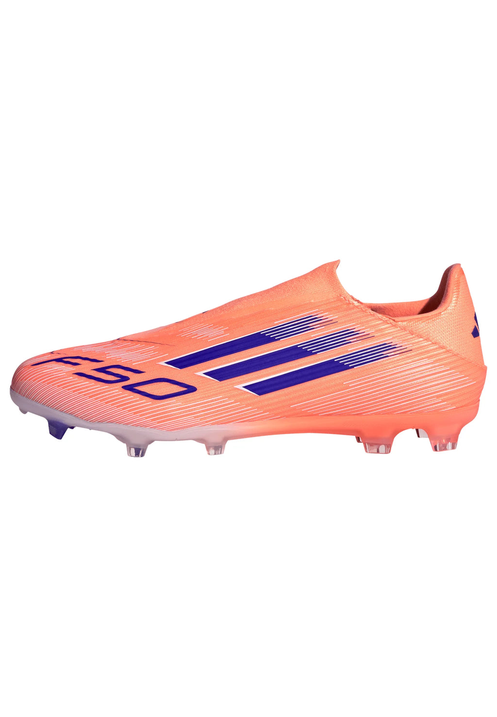 adidas F50 League Laceless FG MG Mens Soccer Cleats Orange Blue White