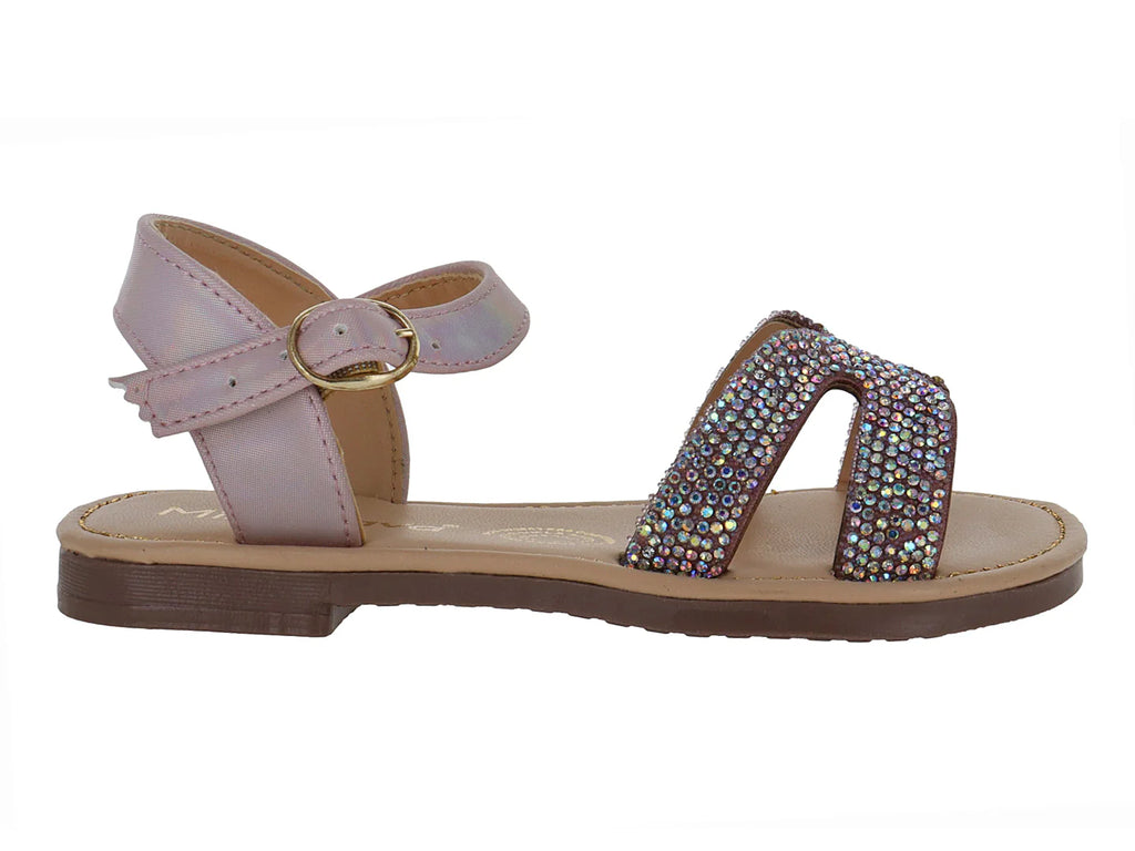 Sandalias Miroslava Rosa para Niña
