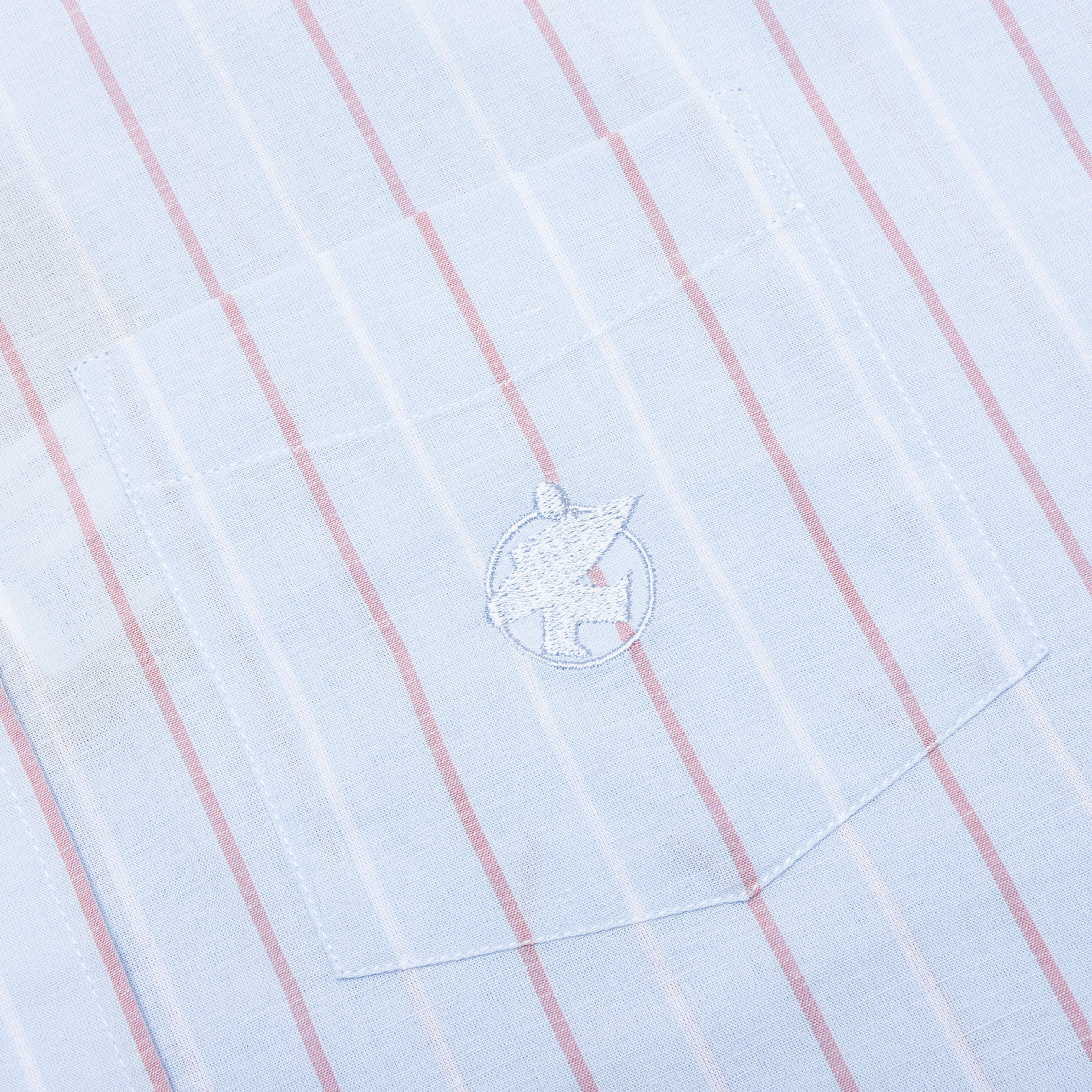 Classic L S Shirt Stripe Light Blue