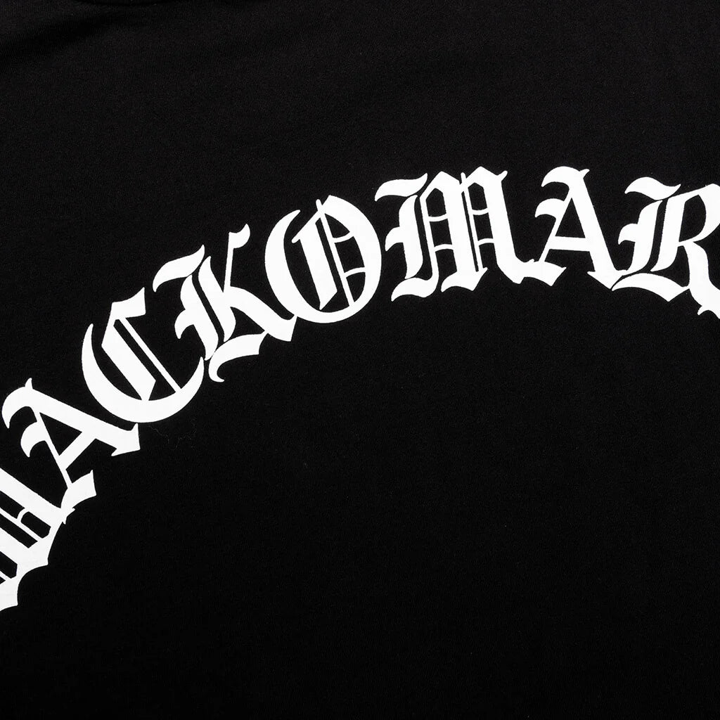 Washed Heavyweight Crewneck T Shirt Type 2 Black