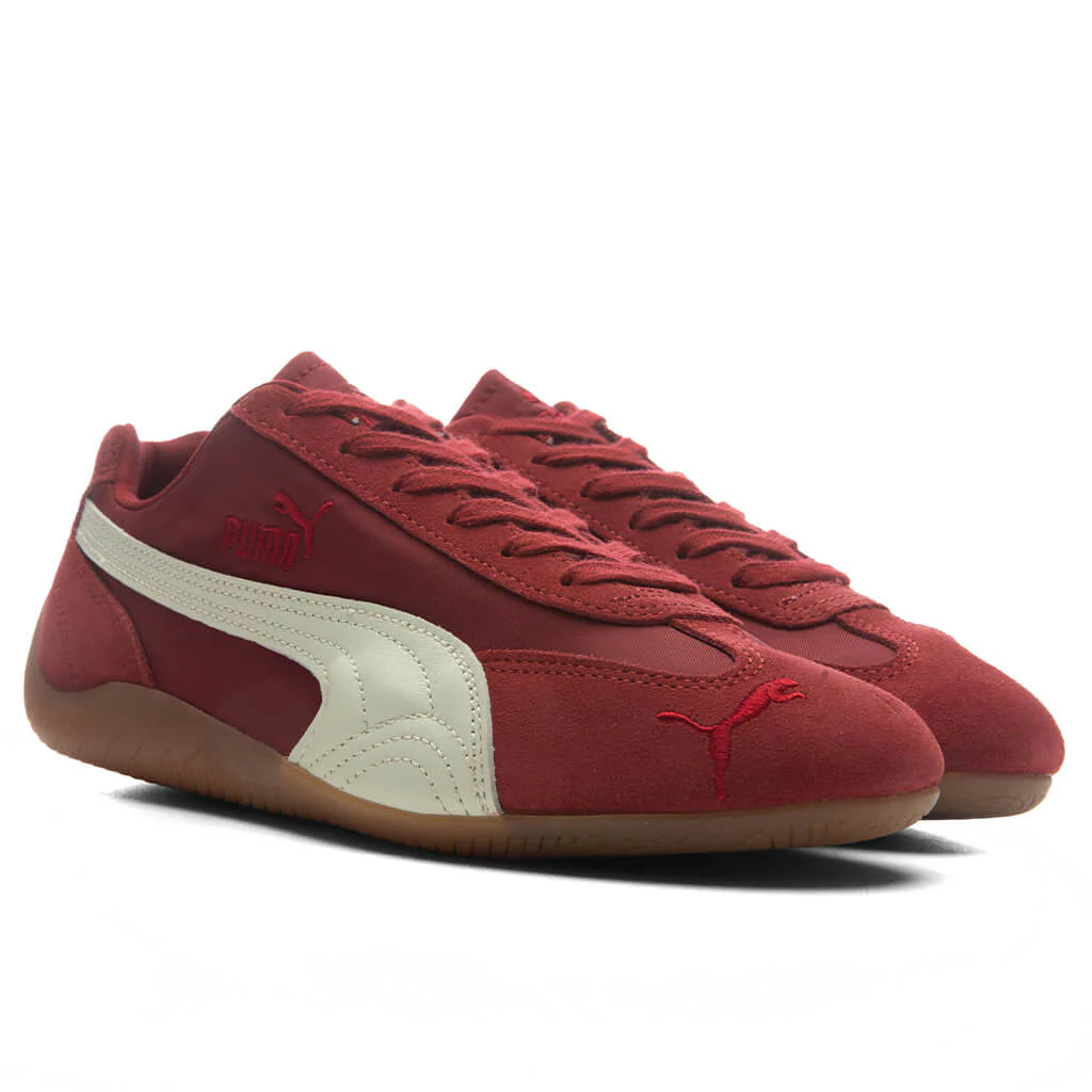 Speedcat Nylon Dark Crimson Puma White