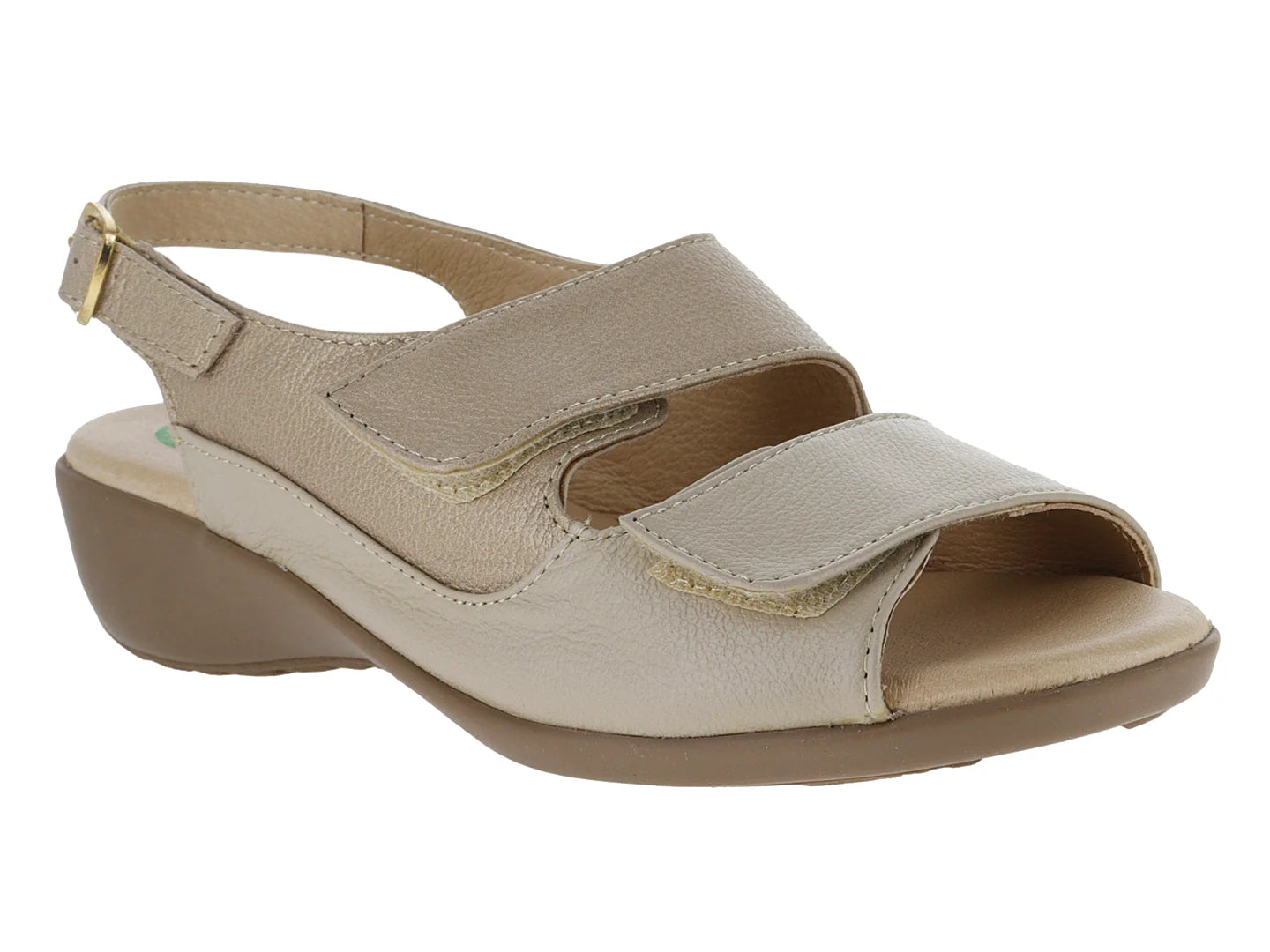 Sandalias Capricho Color Patina Pistache para Mujer