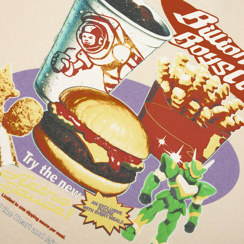 Astro Sauce S S Knit Tee Ecru