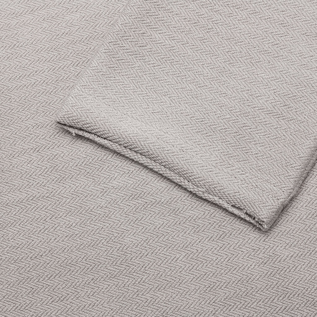 Race Herringbone Hoodie Stone