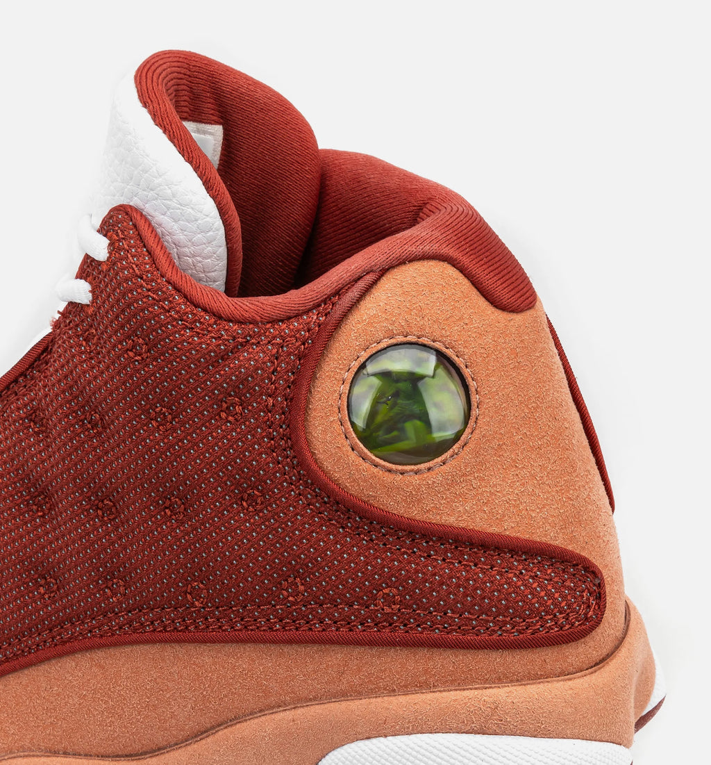 Air Jordan 13 Retro Dune Red Mens Lifestyle Shoe Dune Red White