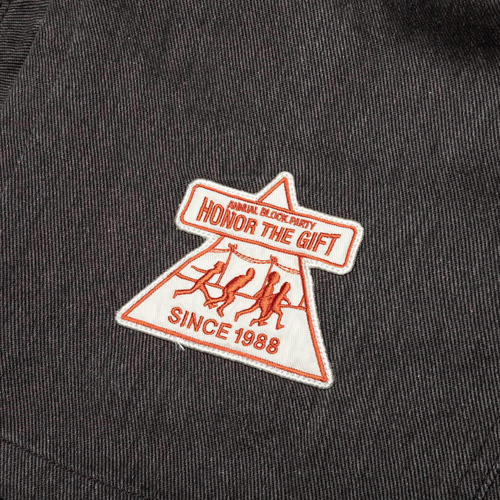 Twill Carpenter Short Black