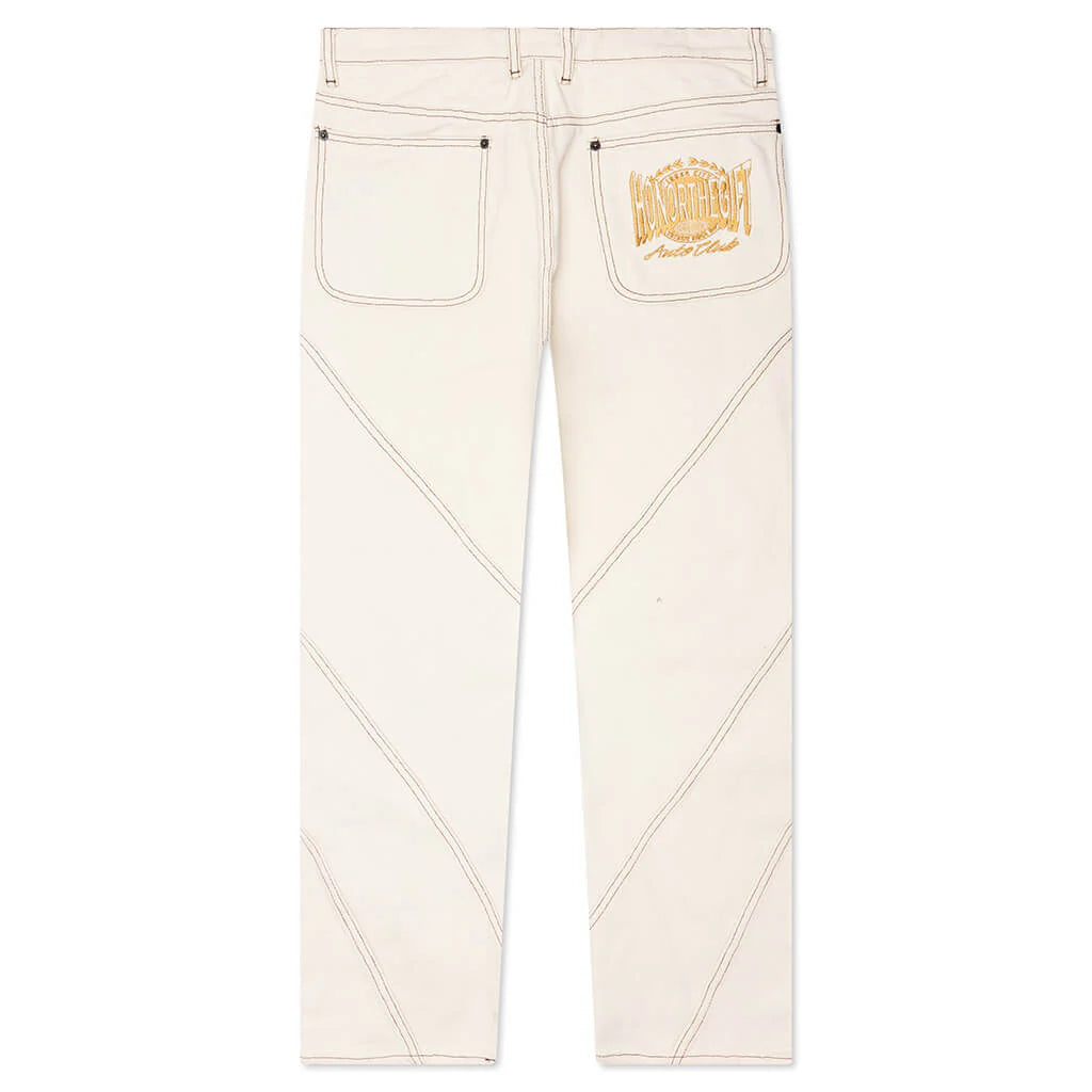 Racing Panel Pant Bone